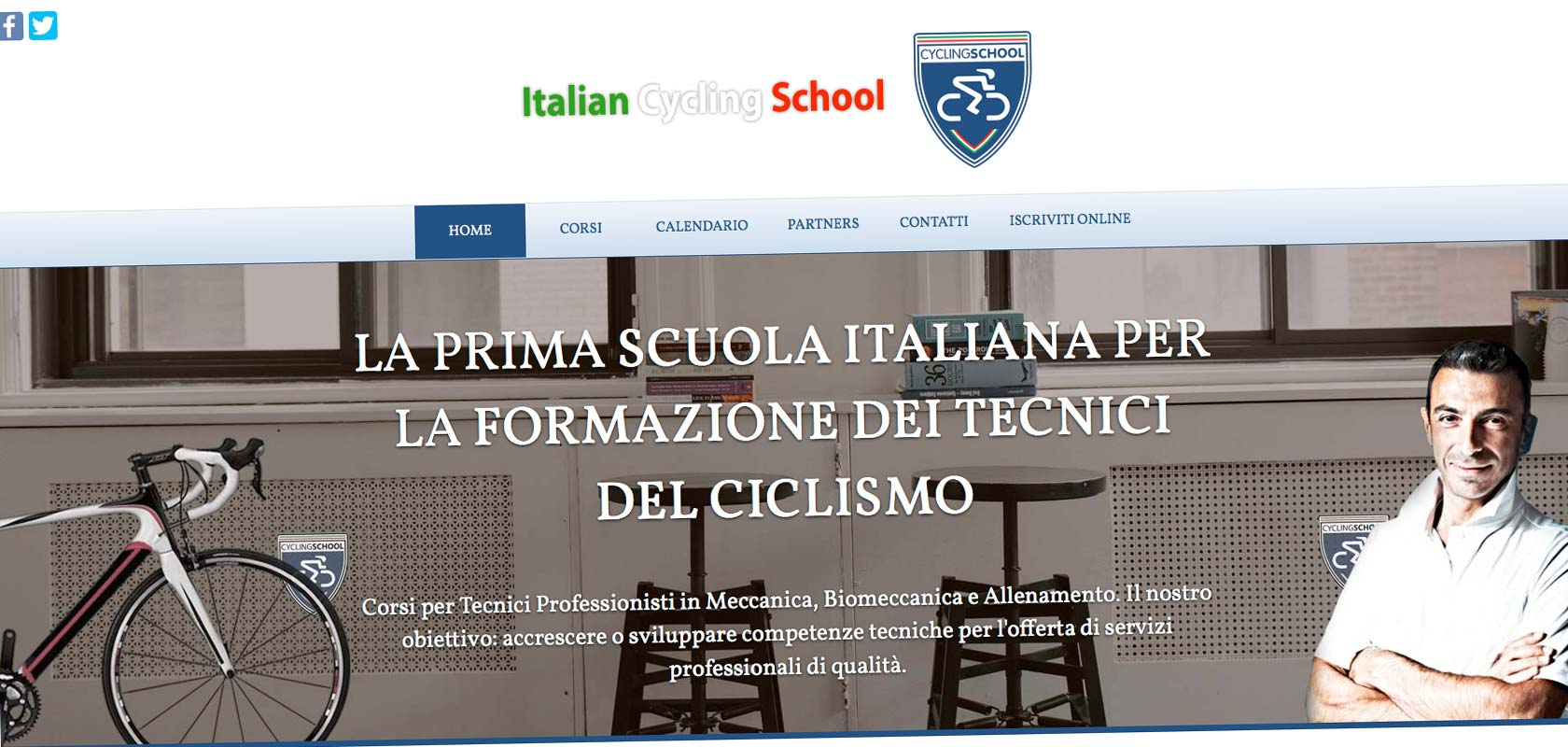 Italian Cycling School - TidiWeb